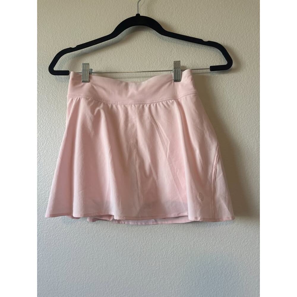 Lululemon Light Pink Bra Top + Flared Skirt Set - Size 4 - Picture 5 of 6